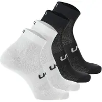 UYN Chaussettes de sport noir / blanc