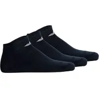 Emporio Armani Chaussettes bleu foncé / blanc