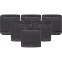 Villeroy & Boch Assiette Villeroy & Boch Manufacture Rock Carré (Lot de 6)