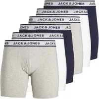 Jack & Jones Boxers bleu marine / gris clair / noir / blanc