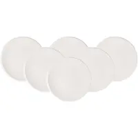 Villeroy & Boch Assiette Petit-Déjeuner Villeroy & Boch NewMoon Blanc (Lot de 6)