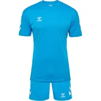 Hummel Survêtement azur / blanc