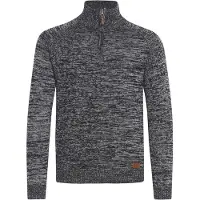 Blend Pull-over 'Danovan' marron / gris argenté / rouge / noir chiné