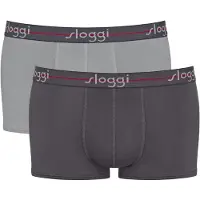 Sloggi Boxers Start Hipster PACK DE 2 hommes - Gris - T4