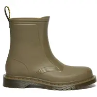 Dr. Martens Bottes 1460 Rain Pull On Boot DMs Olive PVC hommes - Kaki - 45