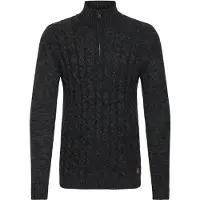 !Solid Pull-over 'SDRichart' gris / anthracite