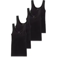Schiesser Maillot de corps noir