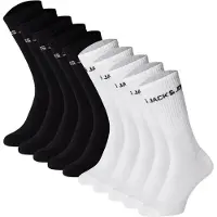 Jack & jones Junior Chaussettes noir / blanc