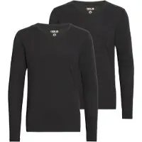 !Solid T-Shirt 'Basil' noir