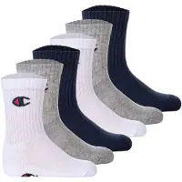 Champion Chaussettes bleu / gris / blanc