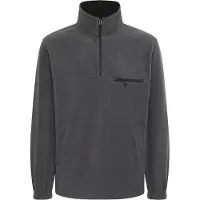 !Solid Pull-over 'Matzo' gris foncé
