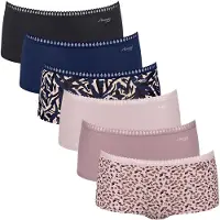Sloggi Culotte beige / bleu marine / rose / noir