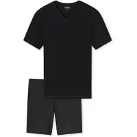 Schiesser Pyjama court noir