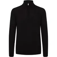 !Solid Pull-over noir