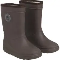 CeLaVi Bottes en caoutchouc 'Thermo' brun foncé