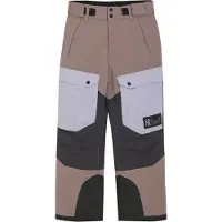 Color Kids Pantalon de sport beige / gris / violet clair