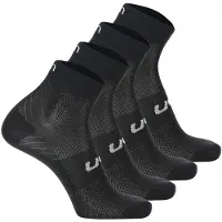 UYN Chaussettes de sport noir / blanc