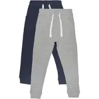 Minymo Pantalon bleu foncé / gris