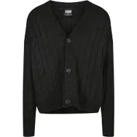 Urban Classics Vestes en maille noir