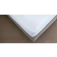 Kayori Molton Drap-Housse Kayori Saiko Blanc (Coton)-140 x 220 cm