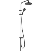 Hansgrohe Vernis Blend, colonne de douche 200 1jet EcoSmart Reno, noir mat