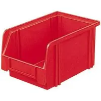 LA-KA-PE boîte de rangement ouverte L 230 / 200 x L 140 x H 130 mm rouge - LK3 RED