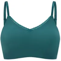 Schiesser Soutien-gorge 'Invisible Soft Lace' émeraude