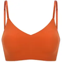 Schiesser Soutien-gorge ' Invisible Soft Padded ' rouge orangé