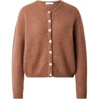 American vintage Cardigan 'VITOW' marron châtaigne
