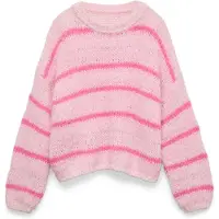Vero Moda Pull-over 'VMMaybe' rose / framboise