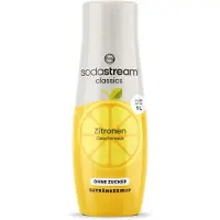 SodaStream Concentré Saveur Citron sans Sucres 1024268330 440 ml Jaune