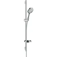 Hansgrohe Raindance Select S Duschset 120 3 Strahlarten mit Duschstange 90 cm und Seifenschale (3 Types de jets, 15 l/min)
