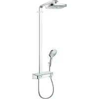 Hansgrohe Tuyau de douche Raindance Select Chrom avec douchette Kopfbrause Raindance E Air 2jet 300