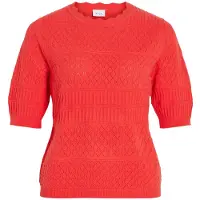 Vila Pull-over 'VIMilos' rouge