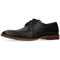 Manfield Chaussure à lacets noir