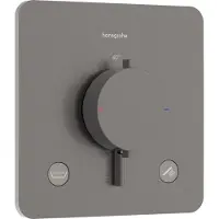Hansgrohe Ecostat Comfort Q Thermostat encastré pour 2 consommateurs avec combinaison de sécurité intégrée, 33717340