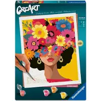 Ravensburger Puzzle Peinture au Numéro - CréArt - Blooming Beauty