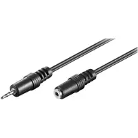 Goobay Câble d'extension Jack - Jack 2,5 mm Stereo mâle vers Jack 2,5 mm St