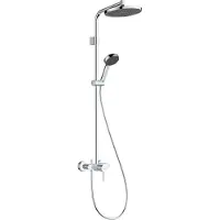 Hansgrohe Activera S Système de douche 240, 1 type de jet, EcoSmart, avec mitigeur Varia, 28875000