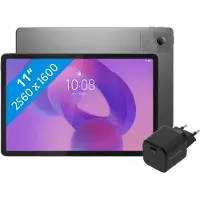Lenovo Idea Tab 11 Pouces 128 Go Wifi Gris avec Stylet + BlueBuilt Chargeur