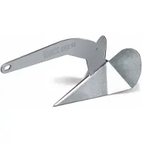 Maxwell Maxset Galvanized Anchor Argenté 20 kg