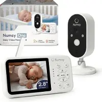 Numsy One Baby Monitor avec caméra - écran 2.8 - vision nocturne - VOX/ECO - fonction Talk-back