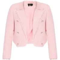 Faina Blazer rose / blanc