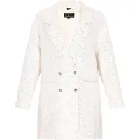 Faina Blazer blanc cassé