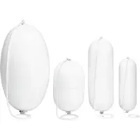 PLASTIMO Swollen Parabor Fender Blanc 25 x 68 cm