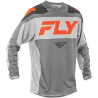 FLY Racing F-16 Long Sleeve Jersey Gris 2XL Homme