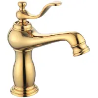 Mexen Mélangeur de lavabo Vela, or (744500-50)