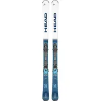 Head - Packs (skis + fix) - Skis piste loisir - Wc Rebels Xr + Pr 10 Gw Promo en Bois - Taille 177 cm - Bleu,Blanc