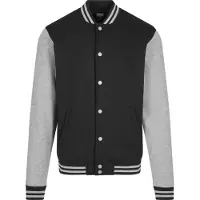 Urban Classics Veste mi-saison gris chiné / noir