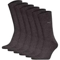 Puma Chaussettes gris / noir chiné